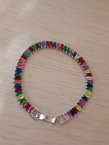 Bratara argint tennis